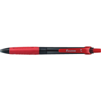 Forestway ノック式油性ボールペン 0.7mm 赤 F043606-FRW-536598