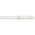 三菱鉛筆 ユニボールシグノ 太字 1.0mm ホワイト 1本 F856947-UM153.1