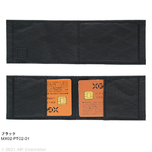 XGO.Style マグネット式カードケース CARD-CASE ブラック MX02-PT02-01-イメージ2
