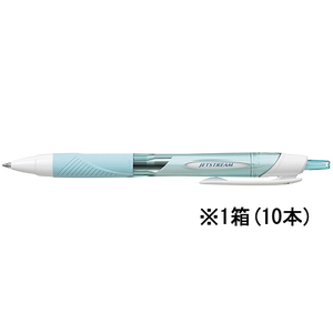 三菱鉛筆 ジェットストリーム 0.5mm スカイブルー 10本 1箱(10本) F877387-SXN15005.48-イメージ1
