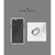 PHONECKLACE iPhone 13用ストラップ用リング付きクリアケース シルバーチャーム シルバーチャーム PN21598I13SV-イメージ15