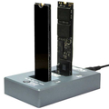 タイムリー NVMe(PCIe)M．2 クローンスタンド シルバー UD-M2CL