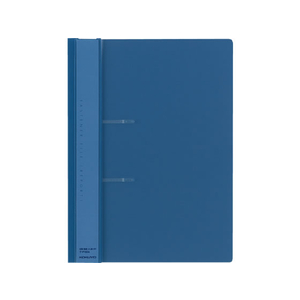 コクヨ ファスナーファイル〈レポート〉 A4タテ 2穴 100枚収容 青 1冊 F805114-ﾌ-P160B-イメージ1