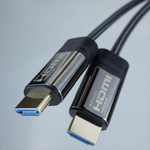 ホーリック 光ファイバー HDMIケーブル 15m メッシュタイプ グレー HH150-602GY-イメージ2