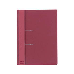 コクヨ ファスナーファイル〈レポート〉 A4タテ 2穴 100枚収容 ピンク 1冊 F805116-ﾌ-P160P-イメージ1