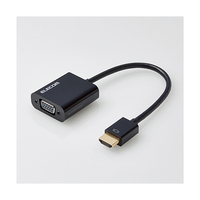 エレコム HDMI用VGA変換アダプタ ブラック ADHDMIVGABK2