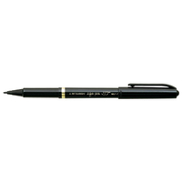 三菱鉛筆 水性サインペン リブ 黒 F801765-MYT-7.24