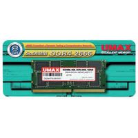 UMAX ノートパソコン用メモリー(8GB) SO-DIMM DDR4 2666 8GB JEDEC UM-SODDR4S-2666-8G