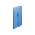 キングジム クリアーファイル サイドイン ヒクタス(透明)A4 20ポケット 青 F863780-7187Tｱｵ-イメージ1