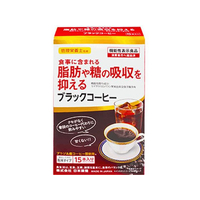 日本薬健 機能性粉末 ブラックコーヒー 15本入 FCR7152