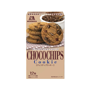 森永製菓 チョコチップクッキー 2枚×6袋入 F803808-イメージ1