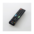 エレコム 12メーカー対応マルチテレビリモコン (Mサイズ) ERC-TV01MBK-MU