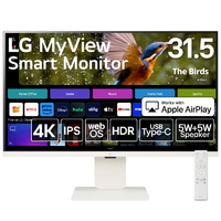 LGエレクトロニクス 31．5型4K対応液晶ディスプレイ LG MyView Smart Monitor ホワイト 32SR83UW