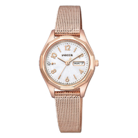 シチズン ソーラーテック腕時計 ウィッカ デイ&デイトモデル ホワイト KH356815