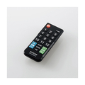 エレコム 12メーカー対応マルチテレビリモコン (Sサイズ) ERC-TV01SBK-MU