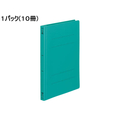コクヨ フラットファイルPP B5タテ とじ厚15mm 緑 10冊 1パック(10冊) F835879-ﾌ-H11G