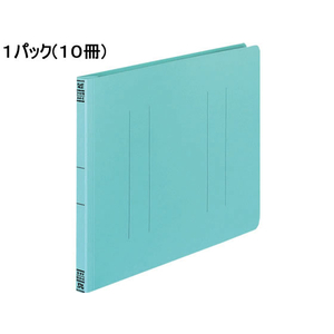 コクヨ フラットファイルV A4ヨコ とじ厚15mm 青 10冊 1パック(10冊) F835582ﾌ-V15B-イメージ1