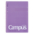 コクヨ キャンパスソフトリングノート ドット罫 50枚 A5 紫 ｷﾔﾝﾊﾟｽｿﾌﾄﾘﾝｸﾞ50ﾏｲA5ﾑﾗｻｷ-イメージ1