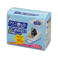 アイリスオーヤマ 猫トイレ用1週間におわない消臭シート20枚 F012391TIH-20C