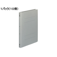コクヨ フラットファイルPP B5タテ とじ厚15mm グレー 10冊 1パック(10冊) F835881-ﾌ-H11M