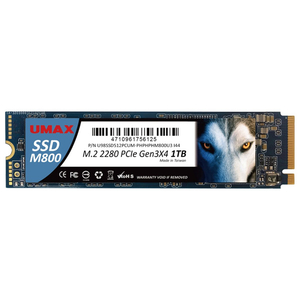 UMAX SSD(1TB) M800シリーズ UM-SSDNV34M800-1T-イメージ1