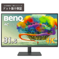 BenQ 31．5型4K対応液晶ディスプレイ ブラック PD3205U-JP