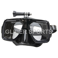 GLIDER マウント付ダイビングマスク GLD6145GO129B