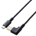 エレコム ノートPC用充電ケーブル(USB Type-C/DC角コネクター/60W) ブラック DCPDL20BK