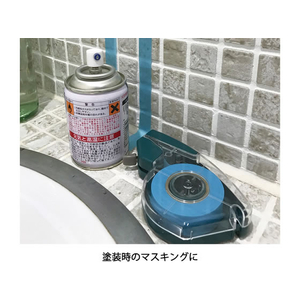 ニチバン マスキングテープ プッシュカット 15mm×17.5m 詰め替えテープ FC93091-MT-15PS-イメージ5