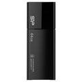 シリコンパワー USBメモリ 64GB ブラック SP064GBUF3G50V1K