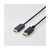 エレコム DisplayPort用HDMI変換ケーブル(1．0m) ブラック CAC-DPHDMI10BK-イメージ1