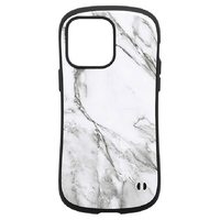 Hamee iPhone 14 Pro Max用ハイブリッドケース iFace First Class Marble ホワイト 41946244