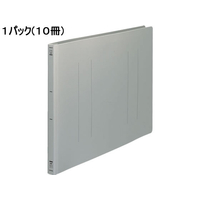 コクヨ フラットファイルPP A3ヨコ とじ厚15mm グレー 10冊 1パック(10冊) F835896-ﾌ-H48M