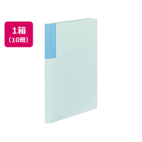 コクヨ ソフトカラーファイル A4タテ とじ厚15mm うす青 10冊 1パック(10冊) F835853-ﾌ-1-5