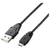 エレコム Micro-USB(A-MicroB)ケーブル 1.5m U2C-AMB15BK-イメージ1