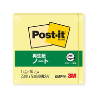 3M ポスト・イット 再生紙ノート イエロー F808160-654RP-YN