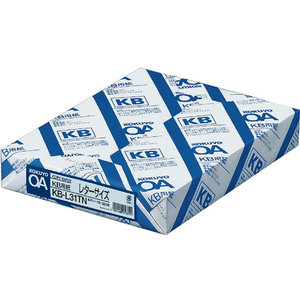 コクヨ KB用紙 レター 64g／㎡ 500枚 F818976-KB-L31TN-イメージ1