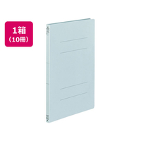 コクヨ フラットファイル(二つ折りタイプ) A4タテ 青 10冊 1パック(10冊) F835869ﾌ-VF10B