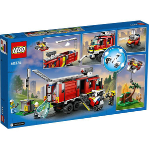 レゴジャパン LEGO シティ 60374 消防指令トラック 60374ｼﾖｳﾎﾞｳｼﾚｲﾄﾗﾂｸ-イメージ4
