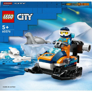 レゴジャパン LEGO シティ 60376 北極探検 スノーモービル 60376ﾎﾂｷﾖｸﾀﾝｹﾝｽﾉ-ﾓ-ﾋﾞﾙ-イメージ5