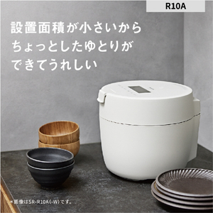 パナソニック 圧力IH炊飯ジャー(5合炊き) ホワイト SR-R10A-W-イメージ12