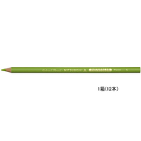 三菱鉛筆 ポリカラー(色鉛筆) きみどり 12本 1打(12本) F299699-H.K7500B.5