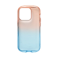 Hamee iPhone 14 Pro用TPUケース IFACE LOOK IN CLEAR LOLLY ストロベリー/アクア 41-946381