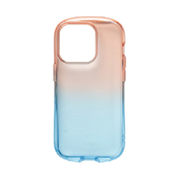 Hamee iPhone 14 Pro用TPUケース IFACE LOOK IN CLEAR LOLLY ストロベリー/アクア 41946381