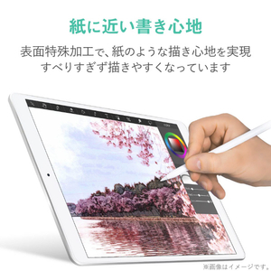 エレコム iPad Air 2019年モデル/10．5インチiPad Pro 2017年モデル用フィルム TB-A19MFLAPLL-イメージ4