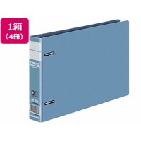 コクヨ インターグレイ Dリングファイル B6ヨコ とじ厚20mm 青 4冊 1箱(4冊) F835973ﾌ-FD428NB