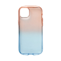 Hamee iPhone 14 Plus用TPUケース IFACE LOOK IN CLEAR LOLLY ストロベリー/アクア 41-946428
