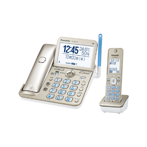 パナソニック デジタルコードレス電話機(受話子機+子機1台タイプ) シャンパンゴールド VE-GD78DL-N-イメージ13