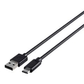 BUFFALO USB2．0ケーブル(A to C) (0．5m) ブラック BSUAC205BK