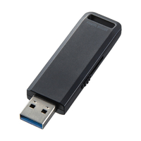サンワサプライ USB3．2 Gen1 メモリ 16GB ブラック UFD3SL16GBK